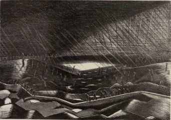 Paul Nash, Rain Zillebeke-Art.IWM ART 1603