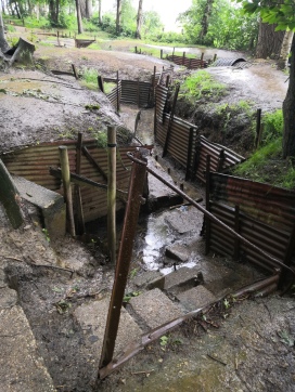 Sanctuary Wood Trenches Ypres